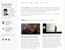 Tablet Screenshot of derekeder.com